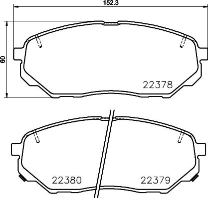 Brembo P 30 086 - Kit pastiglie freno, Freno a disco autozon.pro