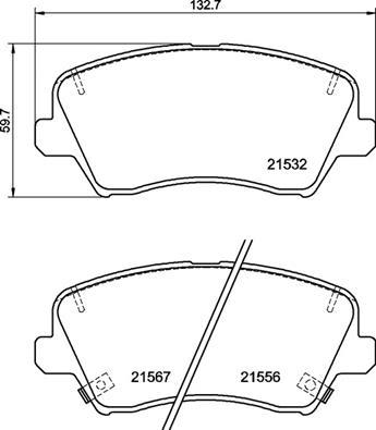 Brembo P 30 123 - Kit pastiglie freno, Freno a disco autozon.pro