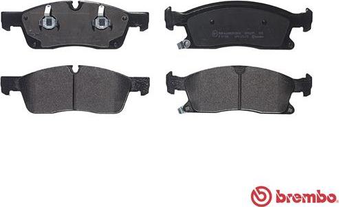 Brembo P 37 015 - Kit pastiglie freno, Freno a disco autozon.pro