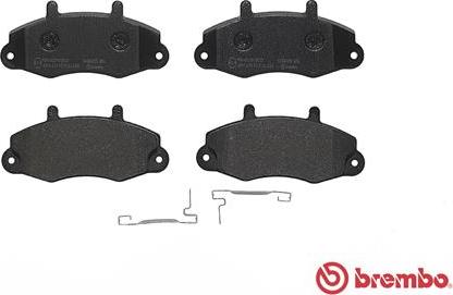 Brembo P 24 049 - Kit pastiglie freno, Freno a disco autozon.pro