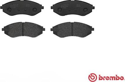 Brembo P 24 048 - Kit pastiglie freno, Freno a disco autozon.pro