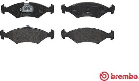 Brembo P 24 043 - Kit pastiglie freno, Freno a disco autozon.pro