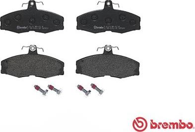 Brembo P 24 013 - Kit pastiglie freno, Freno a disco autozon.pro