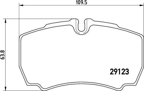 Brembo P 24 084 - Kit pastiglie freno, Freno a disco autozon.pro