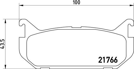 Brembo P 24 036 - Kit pastiglie freno, Freno a disco autozon.pro