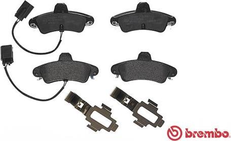 Brembo P 24 038 - Kit pastiglie freno, Freno a disco autozon.pro