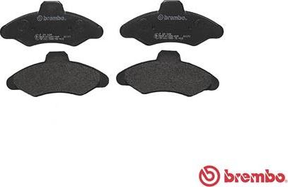 Brembo P 24 029 - Kit pastiglie freno, Freno a disco autozon.pro