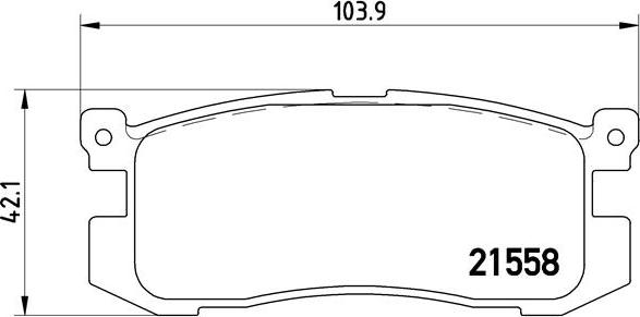 Brembo P 24 025 - Kit pastiglie freno, Freno a disco autozon.pro