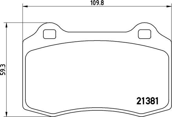 Brembo P 24 073 - Kit pastiglie freno, Freno a disco autozon.pro