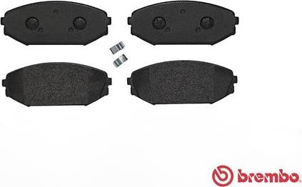 Brembo P 28 049 - Kit pastiglie freno, Freno a disco autozon.pro