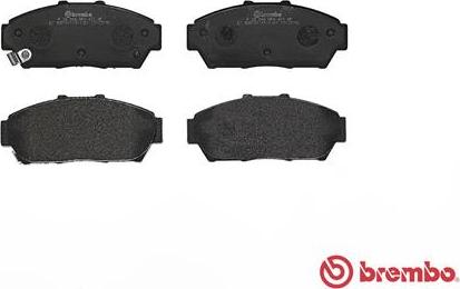 Brembo P 28 048 - Kit pastiglie freno, Freno a disco autozon.pro