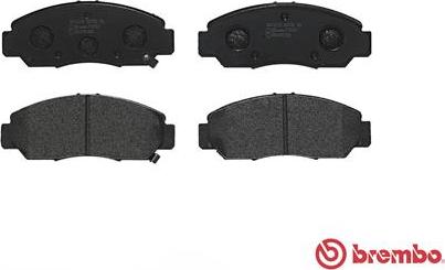 Brembo P 28 047 - Kit pastiglie freno, Freno a disco autozon.pro