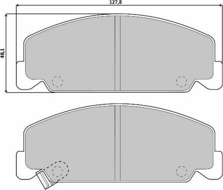 Brembo P 28 018 - Kit pastiglie freno, Freno a disco autozon.pro