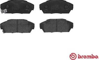 Brembo P 28 013 - Kit pastiglie freno, Freno a disco autozon.pro