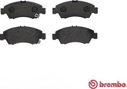 Brembo P 28 024 - Kit pastiglie freno, Freno a disco autozon.pro