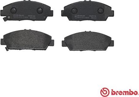 Brembo P 28 021 - Kit pastiglie freno, Freno a disco autozon.pro