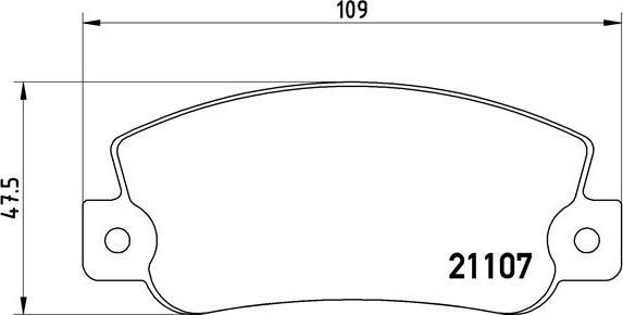 Brembo P 23 032 - Kit pastiglie freno, Freno a disco autozon.pro