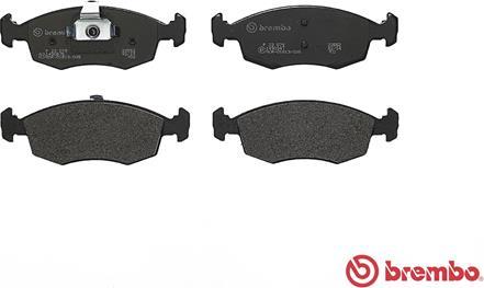 Brembo P 23 079 - Kit pastiglie freno, Freno a disco autozon.pro