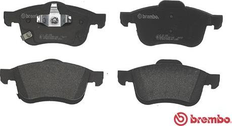 Brembo P 23 155 - Kit pastiglie freno, Freno a disco autozon.pro