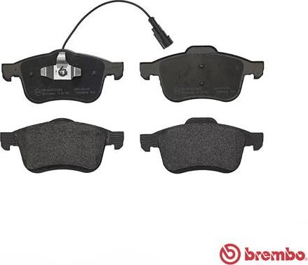 Brembo P 23 130 - Kit pastiglie freno, Freno a disco autozon.pro