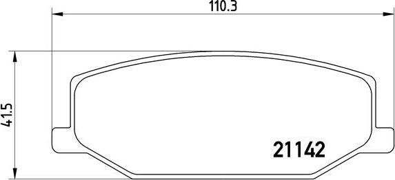 Brembo P 79 001 - Kit pastiglie freno, Freno a disco autozon.pro