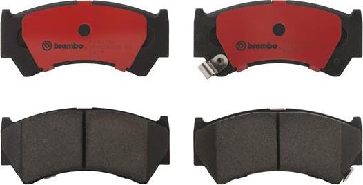 Brembo P79013N - Kit pastiglie freno, Freno a disco autozon.pro