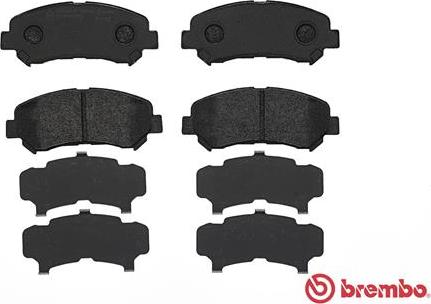 Brembo P 79 028 - Kit pastiglie freno, Freno a disco autozon.pro