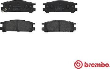 Brembo P 78 005 - Kit pastiglie freno, Freno a disco autozon.pro