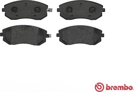 Brembo P 78 013 - Kit pastiglie freno, Freno a disco autozon.pro