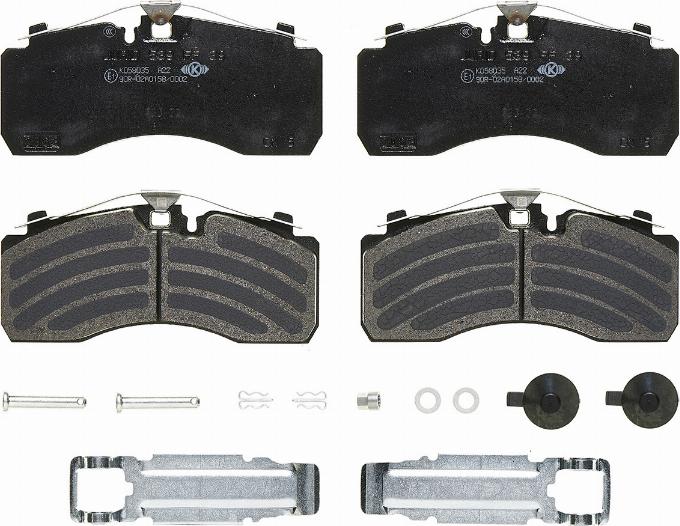 Brembo P A6 528S - Kit pastiglie freno, Freno a disco autozon.pro