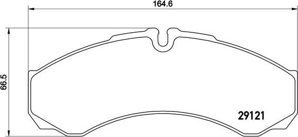 Brembo P A6 017 - Kit pastiglie freno, Freno a disco autozon.pro