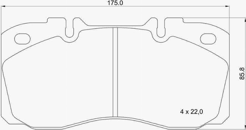 Brembo P A6 031 - Kit pastiglie freno, Freno a disco autozon.pro