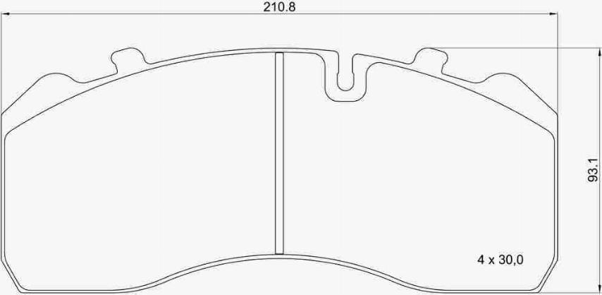 Brembo P A6 028 - Kit pastiglie freno, Freno a disco autozon.pro