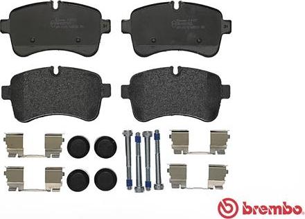 Brembo P A6 027 - Kit pastiglie freno, Freno a disco autozon.pro