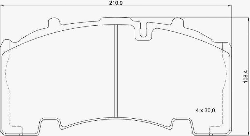 Brembo P A1 101 - Kit pastiglie freno, Freno a disco autozon.pro