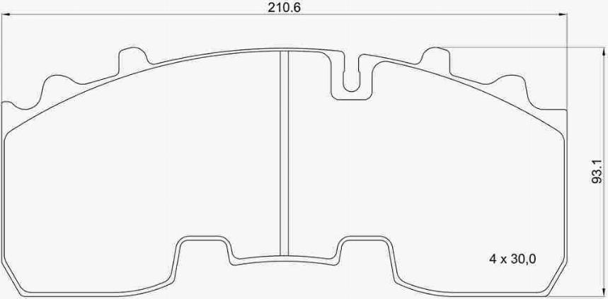 Brembo P A1 102 - Kit pastiglie freno, Freno a disco autozon.pro