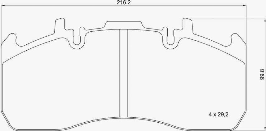 Brembo P B7 004 - Kit pastiglie freno, Freno a disco autozon.pro