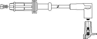 Bremi 666/35 - Cavo accensione autozon.pro