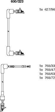 Bremi 600/323 - Kit cavi accensione autozon.pro