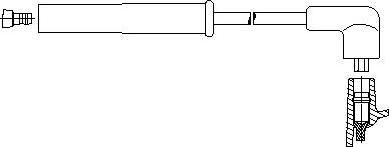 Bremi 8A10/55 - Cavo accensione autozon.pro