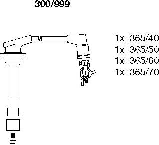 Bremi 300/999 - Kit cavi accensione autozon.pro