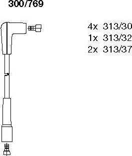 Bremi 300/769 - Kit cavi accensione autozon.pro