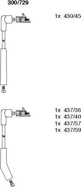 Bremi 300/729 - Kit cavi accensione autozon.pro