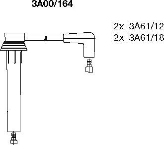 Bremi 3A00/164 - Kit cavi accensione autozon.pro