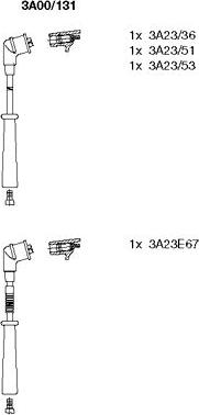 Bremi 3A00/131 - Kit cavi accensione autozon.pro