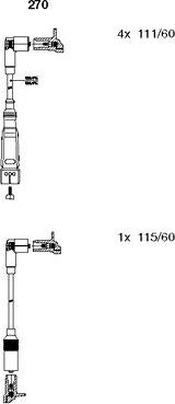 Bremi 270 - Kit cavi accensione autozon.pro