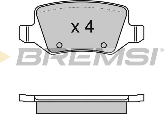 Bremsi BP2983 - Kit pastiglie freno, Freno a disco autozon.pro