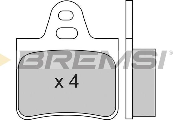 Bremsi BP2130 - Kit pastiglie freno, Freno a disco autozon.pro