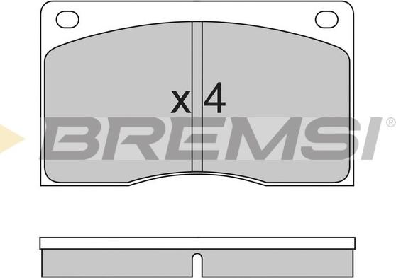 Bremsi BP2213 - Kit pastiglie freno, Freno a disco autozon.pro