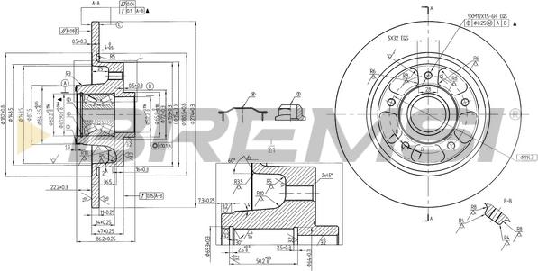 Bremsi CD7731S - Discofreno autozon.pro